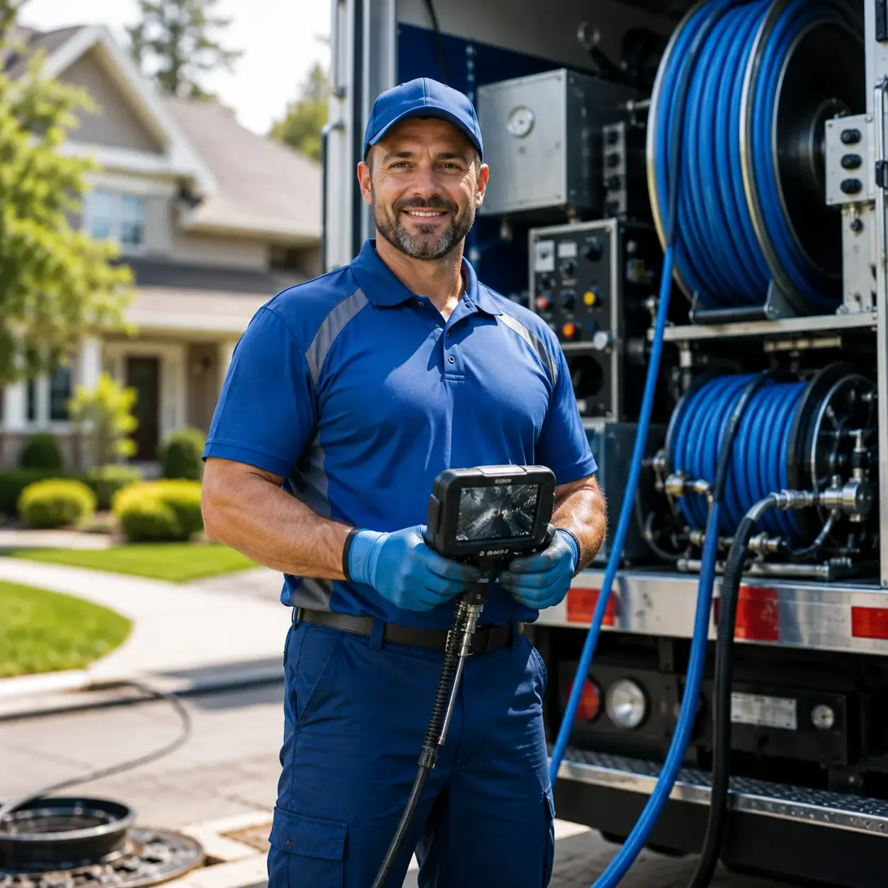 Local outdoor drain cleaning specialists in Palmer, MI
